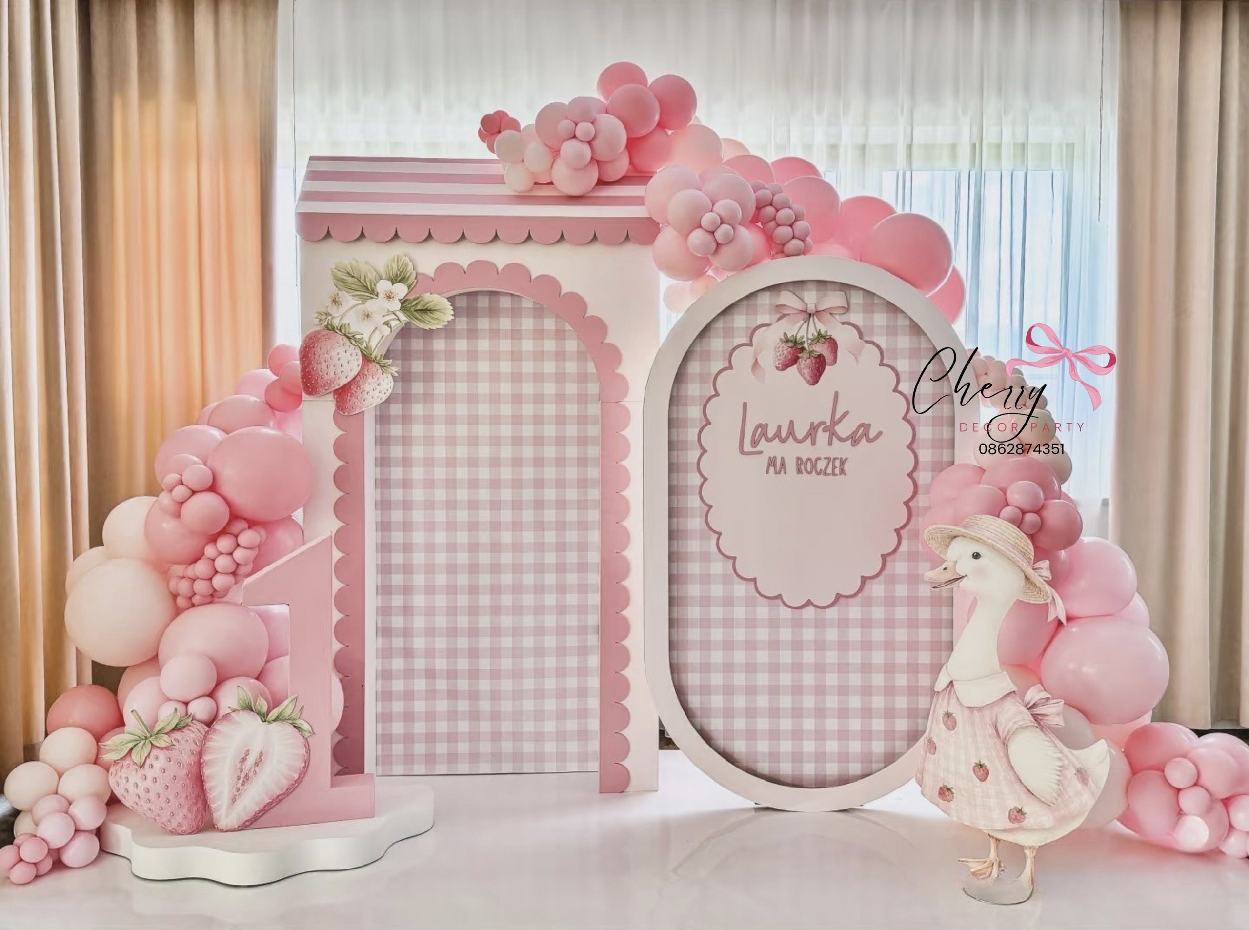 Mẫu trang trí 03 — Cherry Decor Party