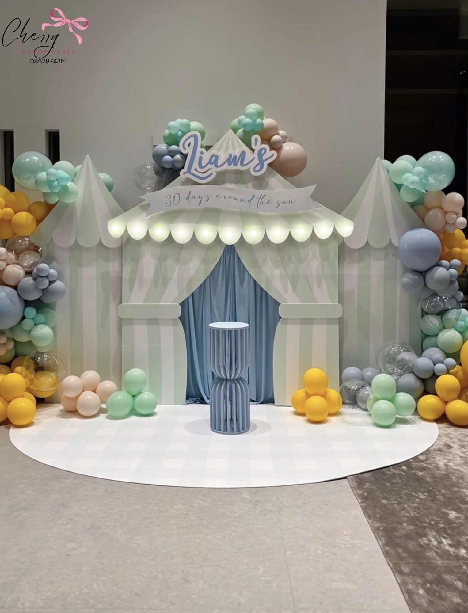 Mẫu trang trí 06 — Cherry Decor Party